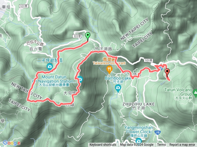 2024臺北大縱走臺北大縱走第二段：二子坪至小油坑202403091541