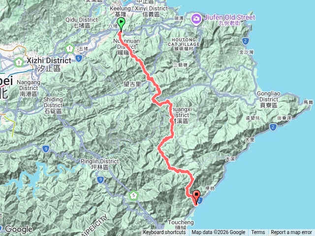 淡蘭古道部分預覽圖