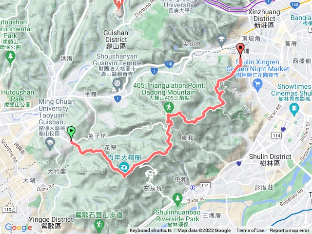 221224 福源山步道-大棟山-青龍嶺-新北市忠靈祠