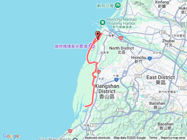 南寮漁港-海山漁港24K預覽圖