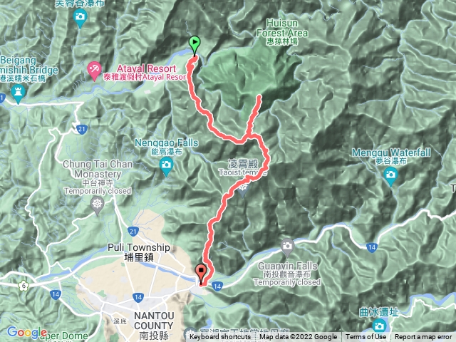 20220828 我音山 縱走 關刀山 + 小出山來回