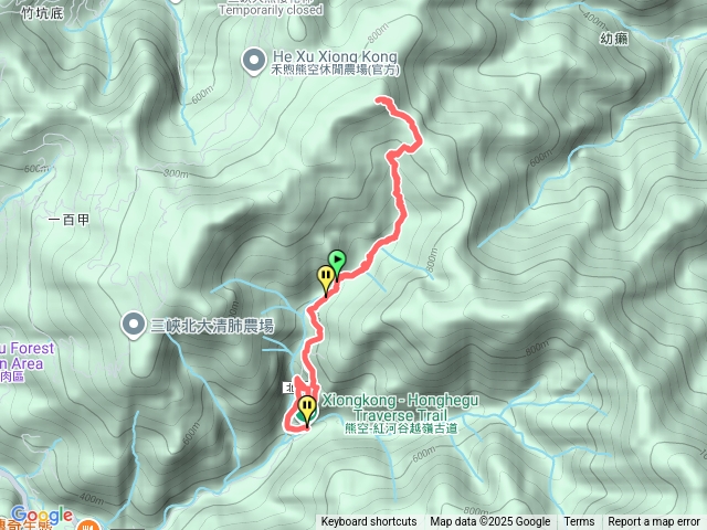 熊空林道-竹坑山(來回)預覽圖