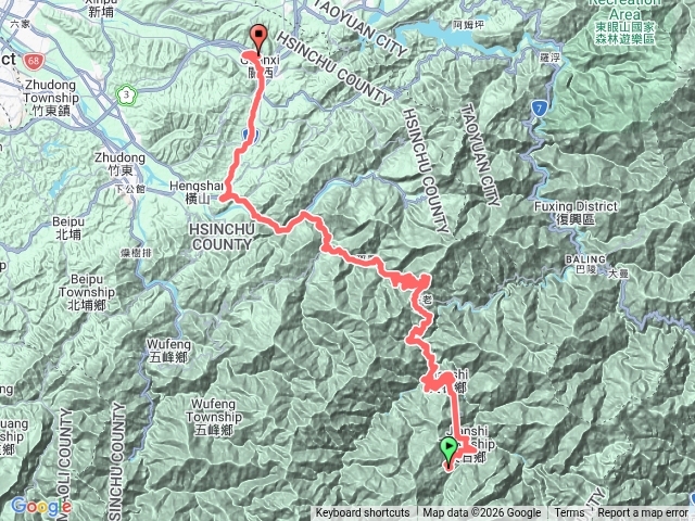 鎮西堡-三峽(開車)