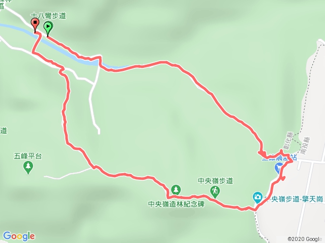 十八彎古道-三峰步道