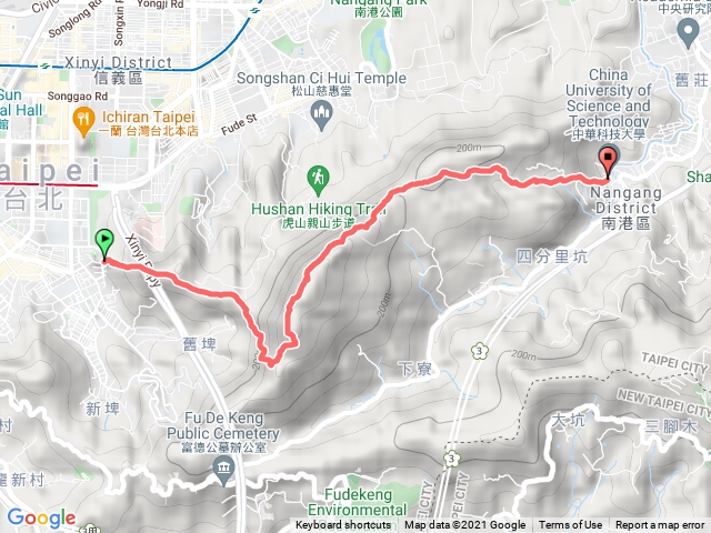 象山上中華科技大學下第六縱走