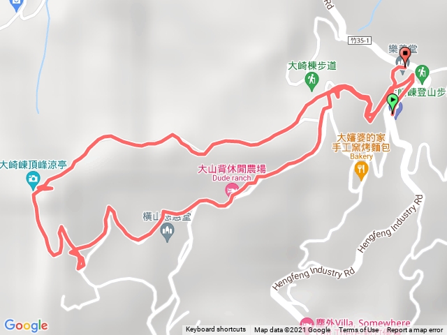 新竹橫山大崎棟古道O型