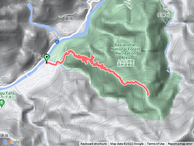 八仙山松鶴上到涼亭