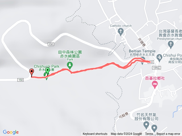 赤水崎公園步道