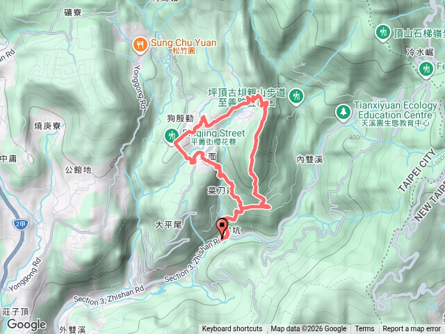 平溪步道-鵝尾山梯田-水圳步道-鵝尾山預覽圖