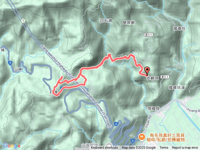 白石湖古道至石牌