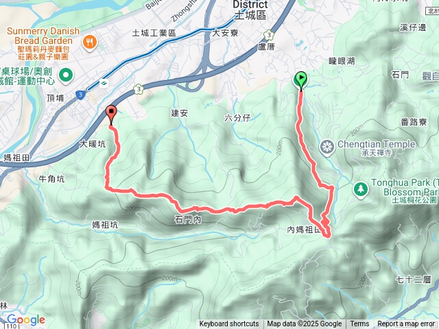 火焰山大暖尖山