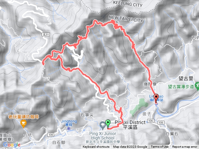 汐平古道 姜子寮山山腰古道 越嶺尪子石坑出嶺腳