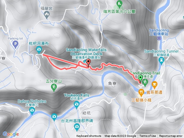 三貂嶺瀑布散策