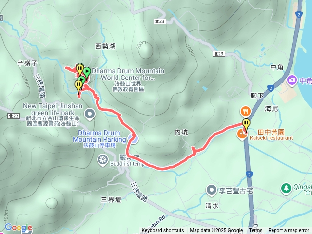 20251024 法鼓山世界佛教教育園區 西勢溪沿溪步道 公車清水站