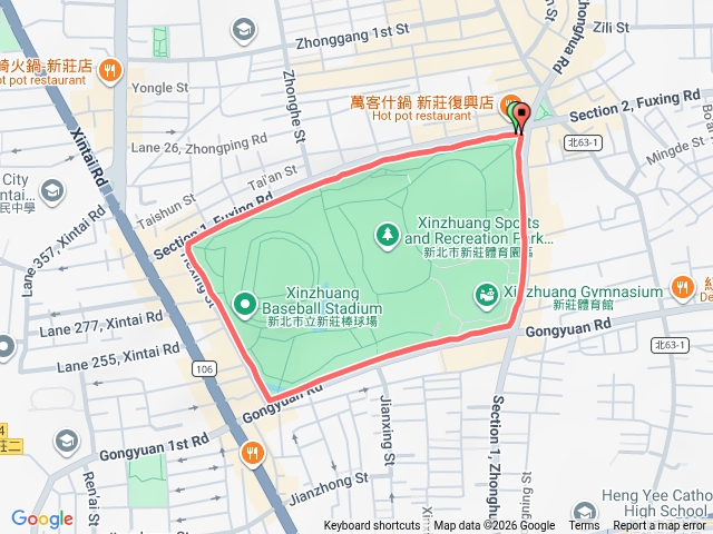 新莊體育場最外圍