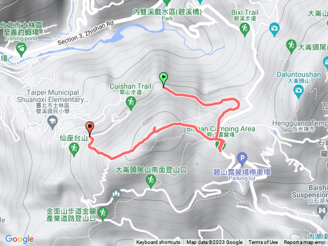 翠山，碧溪步道小環線