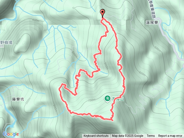 2025.09.07豎旗山北稜連走西北稜下江家古厝回程再走藤寮坑古道0行…