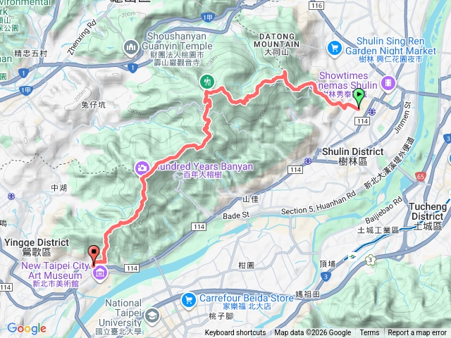 樹鶯縱走預覽圖