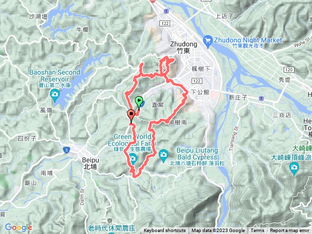 竹東三山(新具庄山-樹杞林山-員崠子山)加碼北埔綠世界