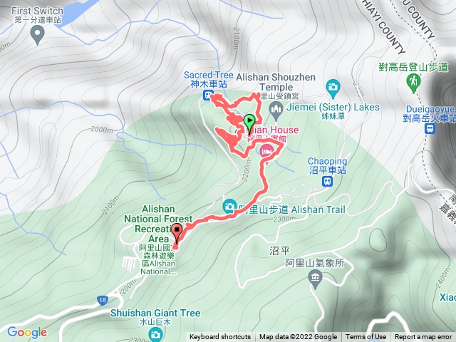 阿里山神木步道