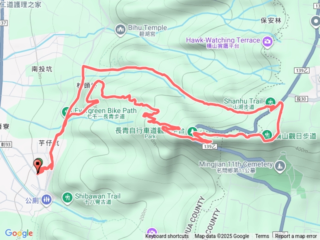 橫山/山湖步道預覽圖