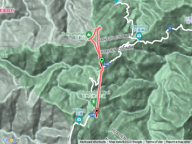 合歡北峰/小溪營地