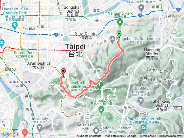 南港北興宮至捷運麟光站