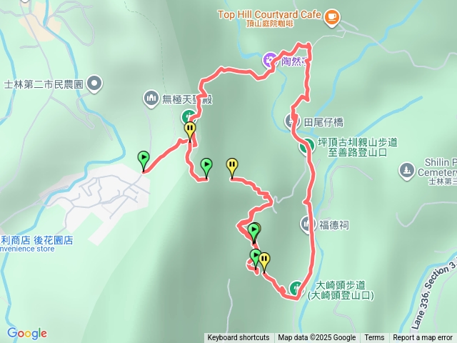 鵝尾山坪頂古圳-大崎頭步道O型預覽圖
