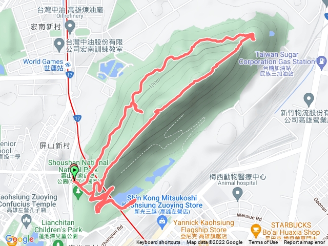 半屏山北峰碉堡+瞭望台+生態池