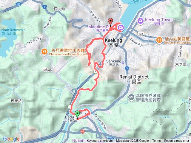 三角洲嶺、劉銘傳隧道、海洋廣場打卡
