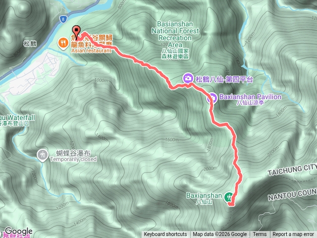 谷關七雄八仙山(松鶴進出)預覽圖