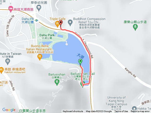 大湖公園環湖步道