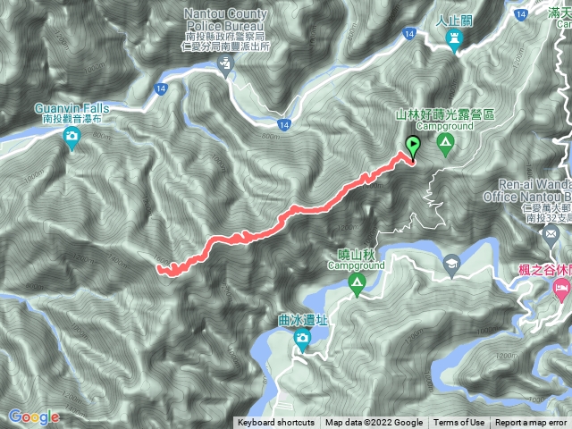 關頭山/對萬山/埋石山/舊武界越山