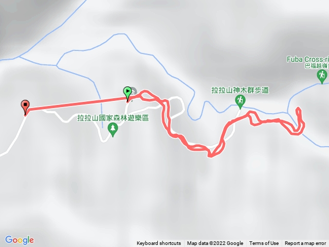 拉拉山神木步道