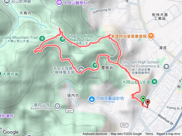 樹林大同山青龍嶺