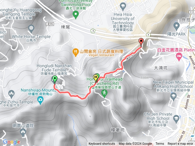 洪爐地福德宮到耕讀亭