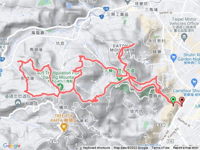 樹林大同山16連峰