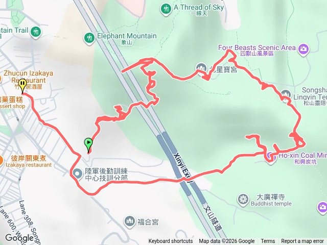 信義路五段150巷_象山_松山靈隱寺_和興炭坑_150巷