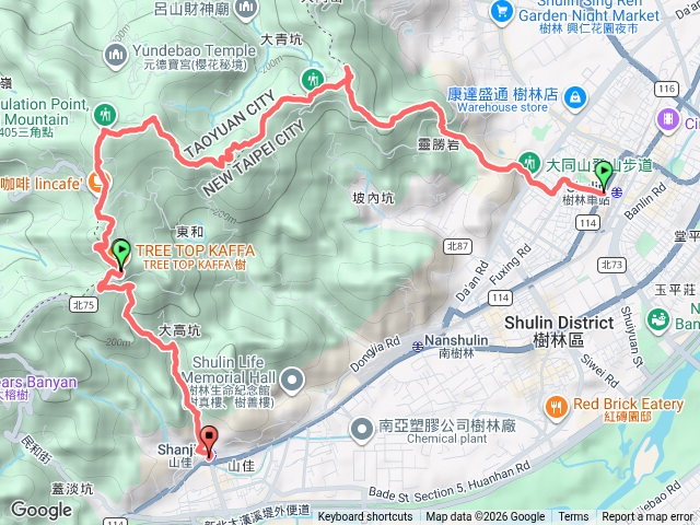 小百岳集起來樹林大棟山、青龍嶺、大同山步道202606221519預覽圖