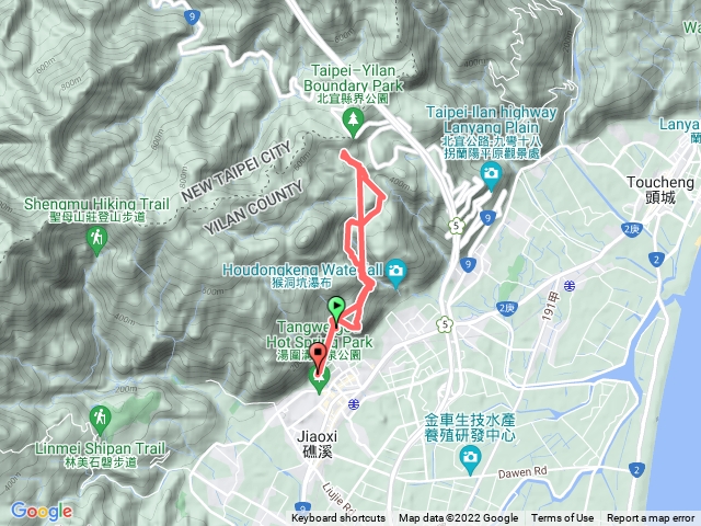 宜蘭縣礁溪跑馬古道