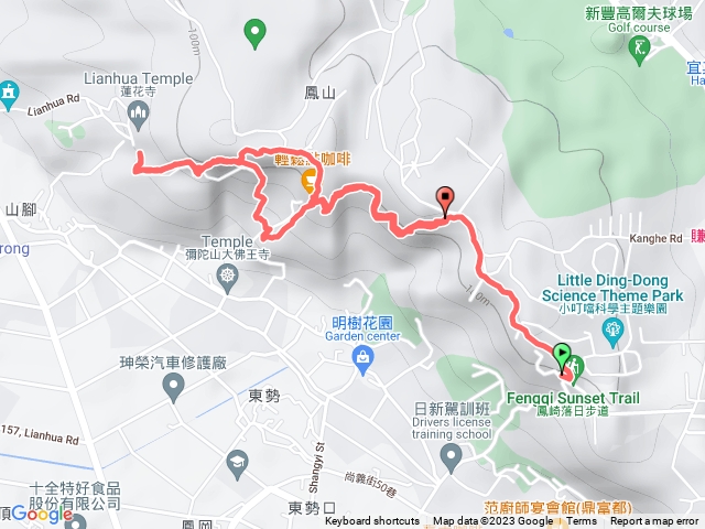 鳳山落日登山步道