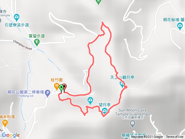 天上山（桐花公園出發來回）