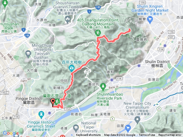 鶯歌大棟山青龍嶺來回