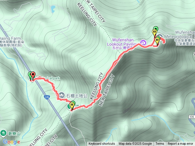 淡蘭古道暖冬舊道-五分山預覽圖