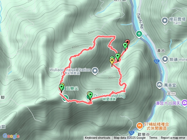 五寮尖小O縱走預覽圖