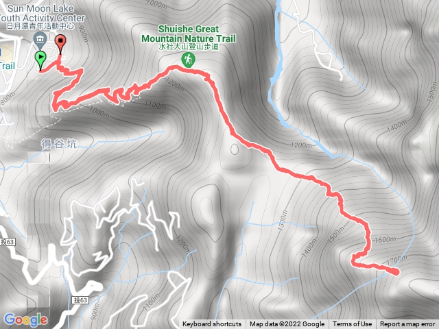2022/01/05水社大山登山步道只到4.7k