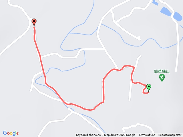 2023-8-19 仙草埔山，遇蜂蜇提前折返