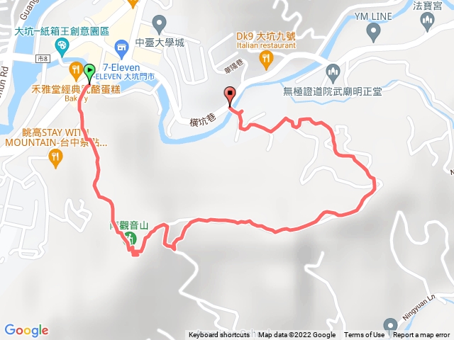 南觀音山步道