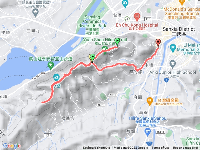 小百岳集起來鳶山登山步道202205191610