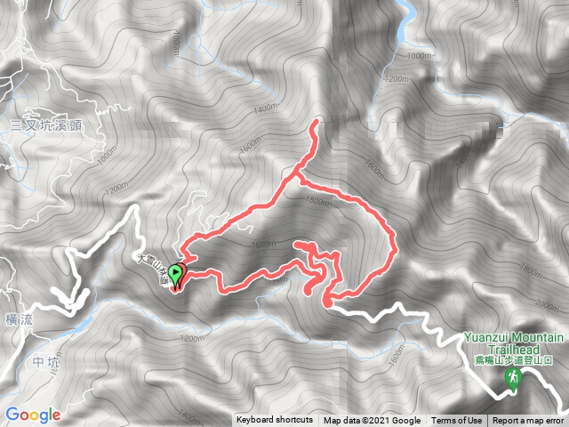 20211010 和平大崠山肥崠山（長壽山）醜崠山O型